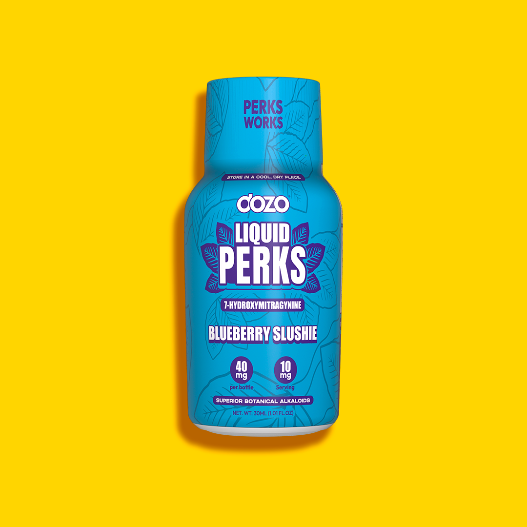 Dozo LIQUID PERKS 7-HYDROXYMITRAGYNINE | BLUEBERRY SLUSHIE