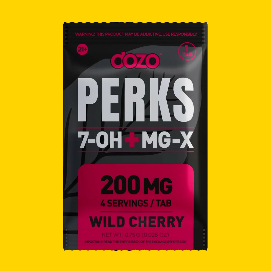 1ct 200mg Dozo PERKS 7-OH + MG-X