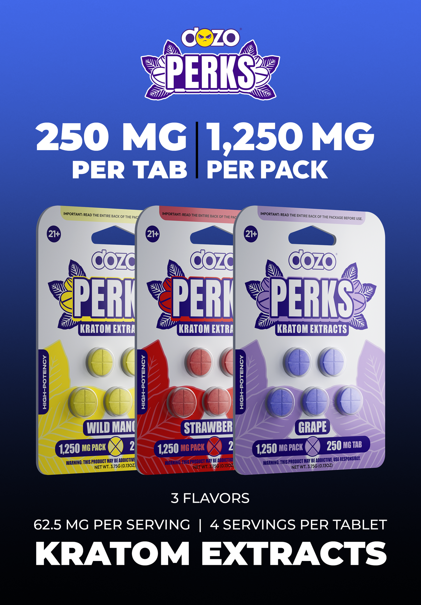 Dozo PERKS Kratom Extract