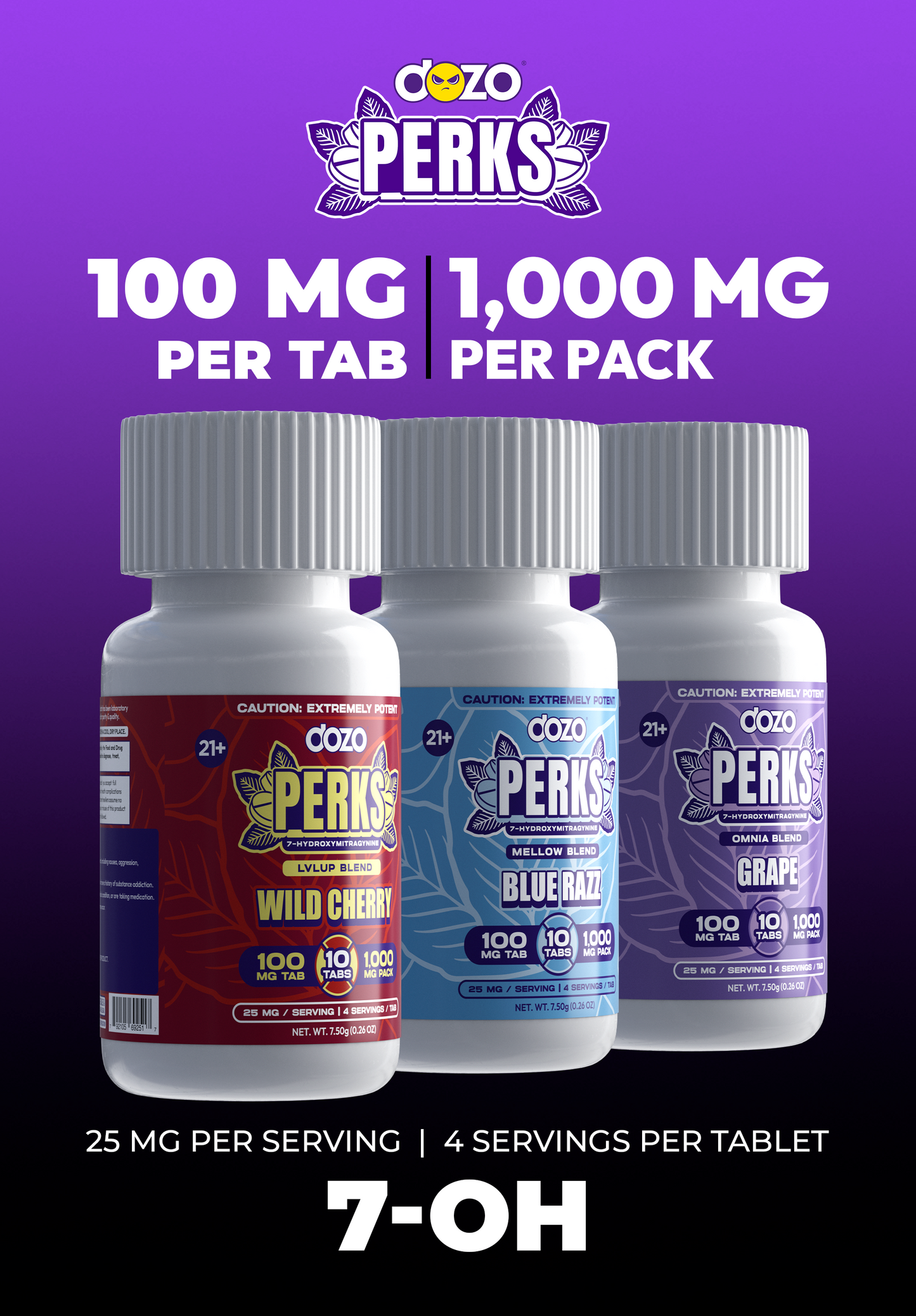 Dozo PERKS 7-OH Jar