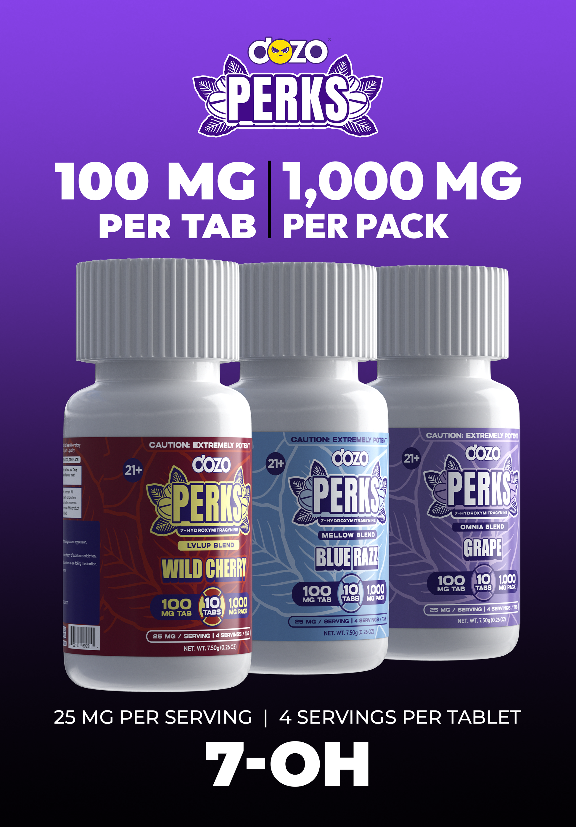 Dozo PERKS 7-OH Jar