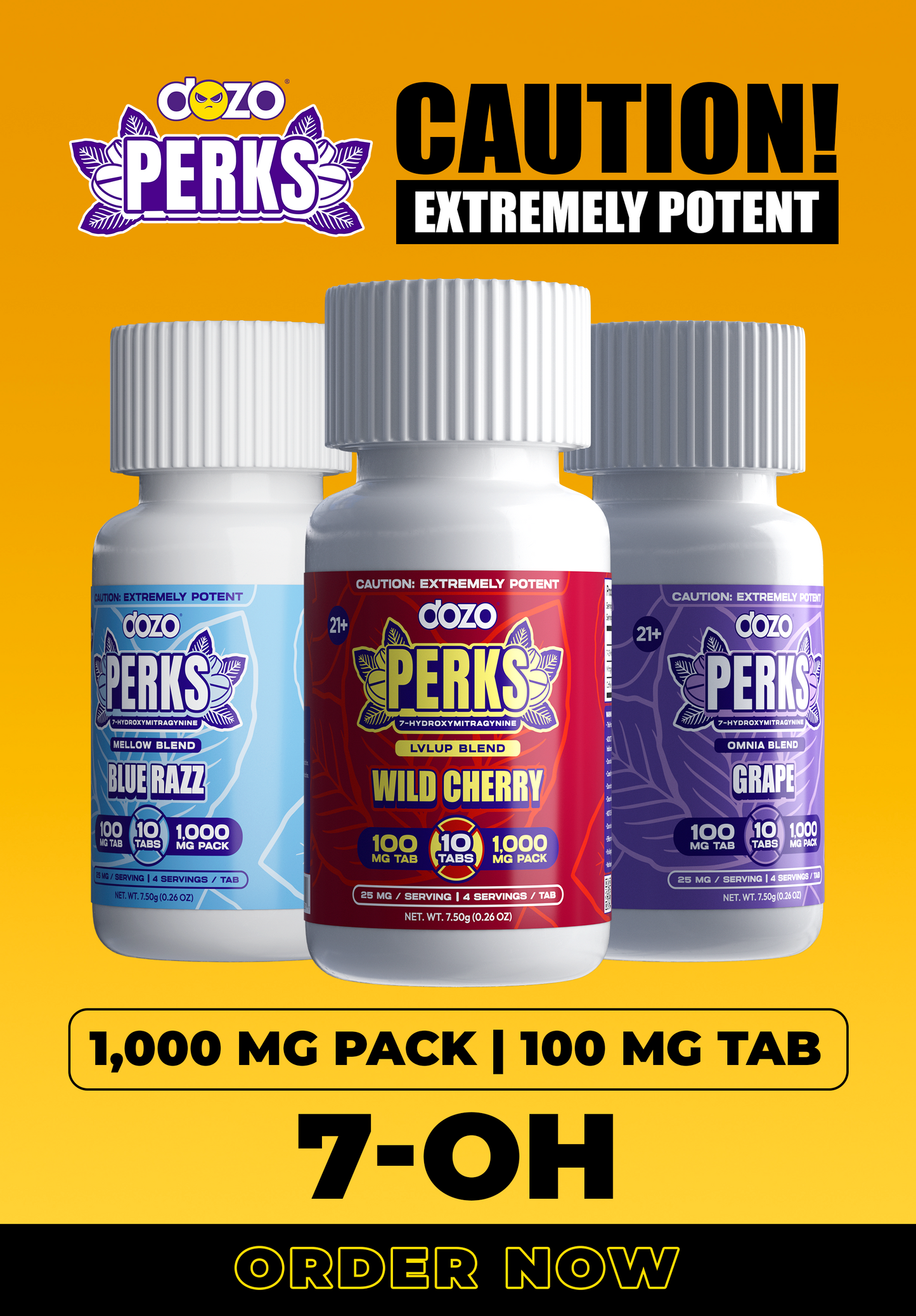 Dozo PERKS 7-OH Jar