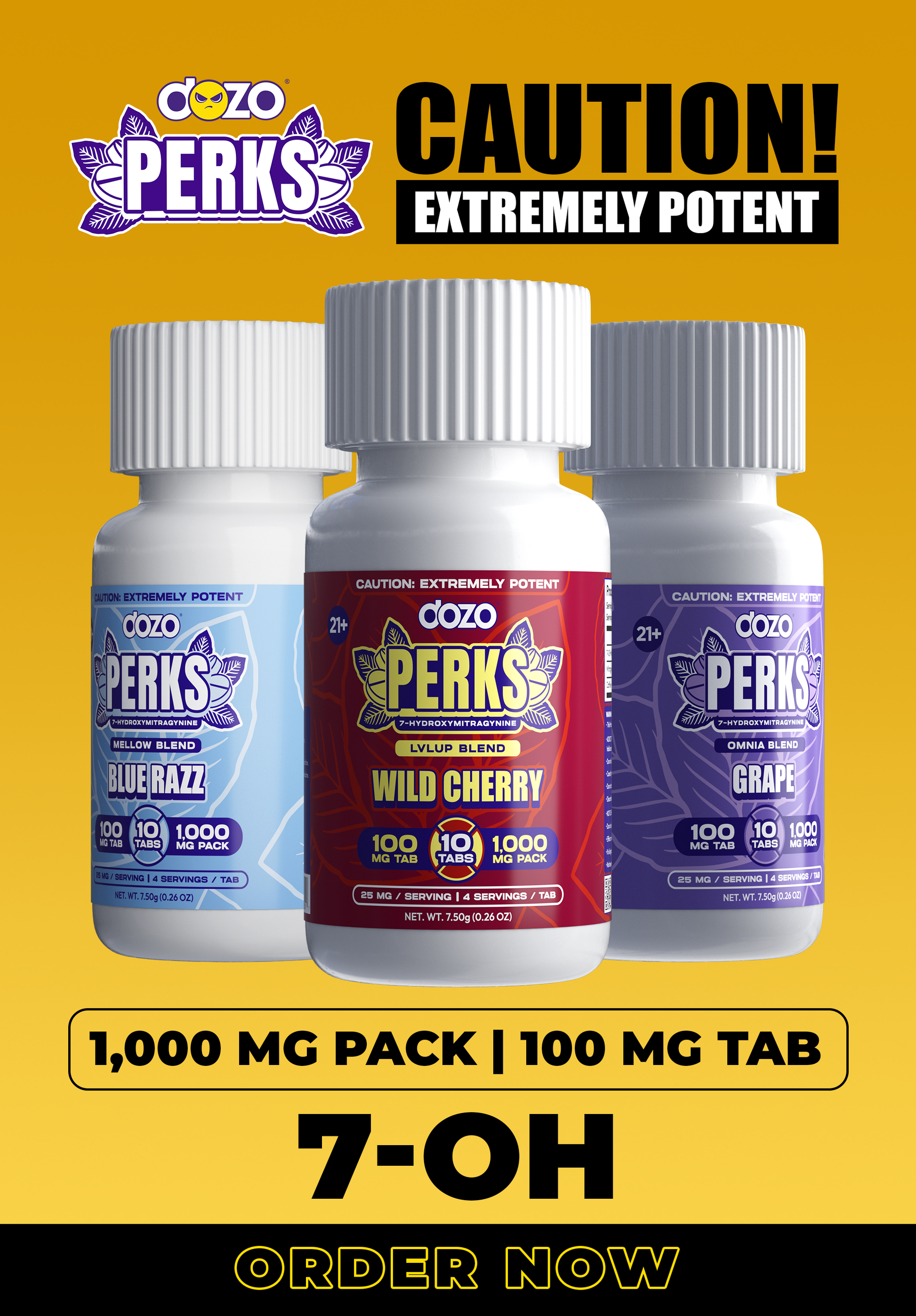 Dozo PERKS 7-OH Jar
