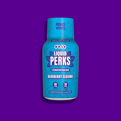 Dozo LIQUID PERKS 7-HYDROXYMITRAGYNINE | BLUEBERRY SLUSHIE