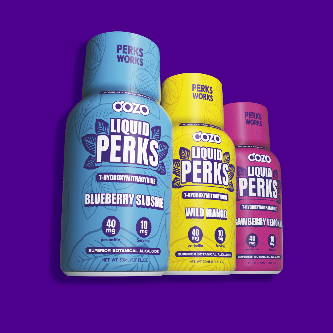Dozo LIQUID PERKS 7-HYDROXYMITRAGYNINE | WILD MANGO