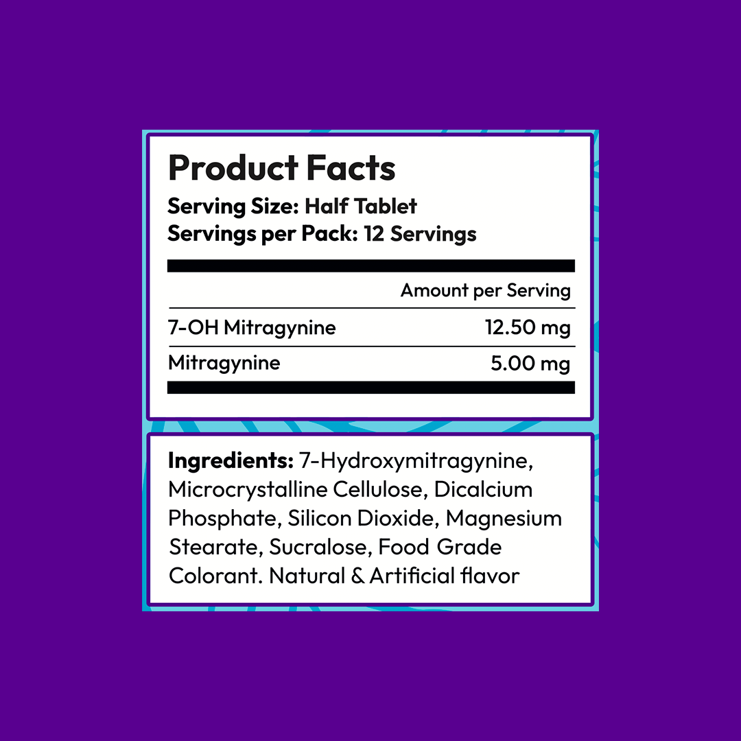 6ct 120 mg Dozo PERKS 7-OH | WILD MANGO (PARTY BLEND)