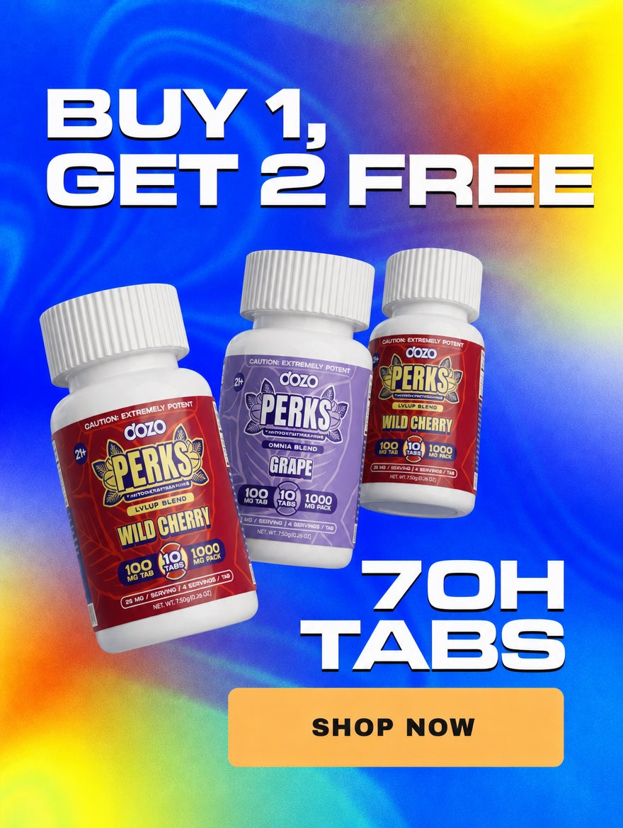 DOZO PERKS 7-OH Jar 10ct — Buy 1, Get 2 Free — Shop now